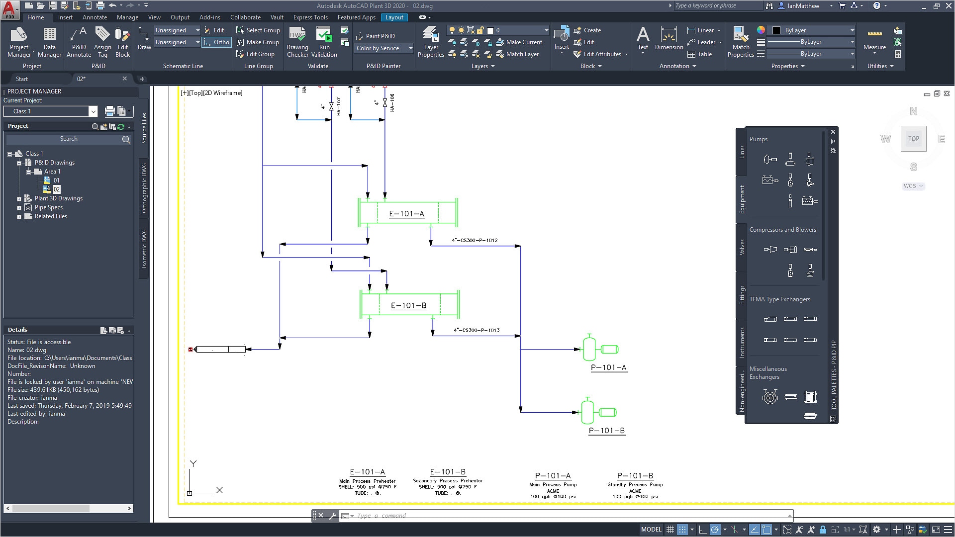 Use utilities projector to project