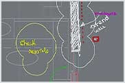 Floor plan drawing in AutoCAD