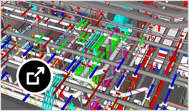 Modèle BIM d’une installation industrielle à l’aide d’AutoCAD Plant 3D