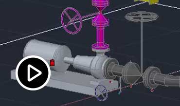 Vídeo: Aprenda a criar modelos de instalações industriais 3D de forma rápida e fácil