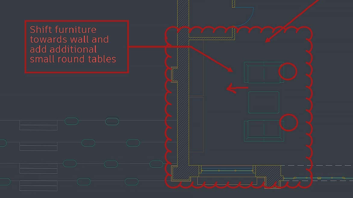 File browser window open in Autodesk AutoCAD to select markup file to import with floorplan preview