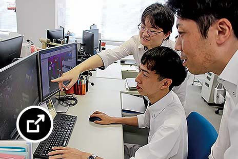 3Dモデルを用いた共同作業 