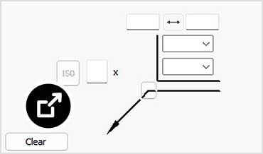 Edge Symbol dialog displaying ISO 13715 standard options and a library of edge tolerance symbols.