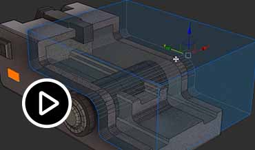 影片：在 3ds Max 中使用布林修改子建置精細的機器零件