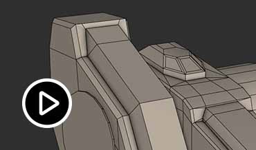 Video: Building a detailed robot with Smart Extrude in 3ds Max