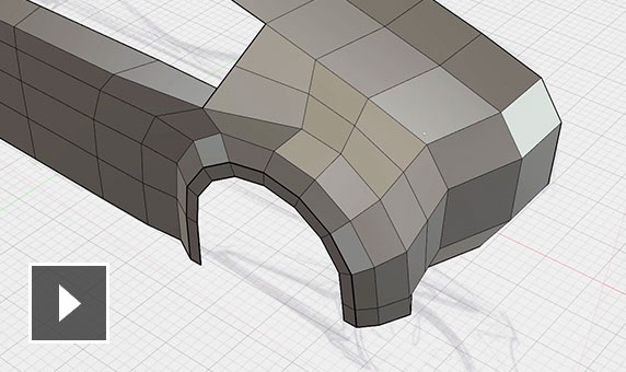 Video: Quickly craft your shape, add details, materialize, review the shape, and see downstream use of your design