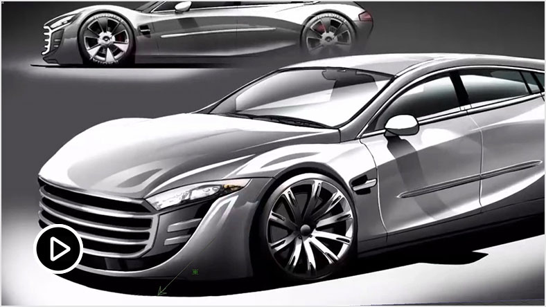 Videó: az Alias Concept az autóipari tervezési folyamatban