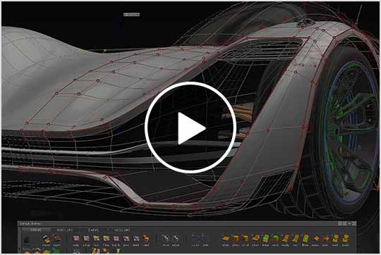 Video: Overview highlighting Autodesk Alias features and capabilities