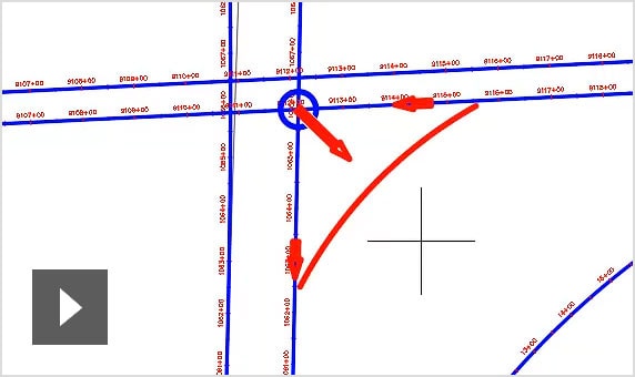 Expanded capabilities of the connected alignments workflow in Civil 3D
