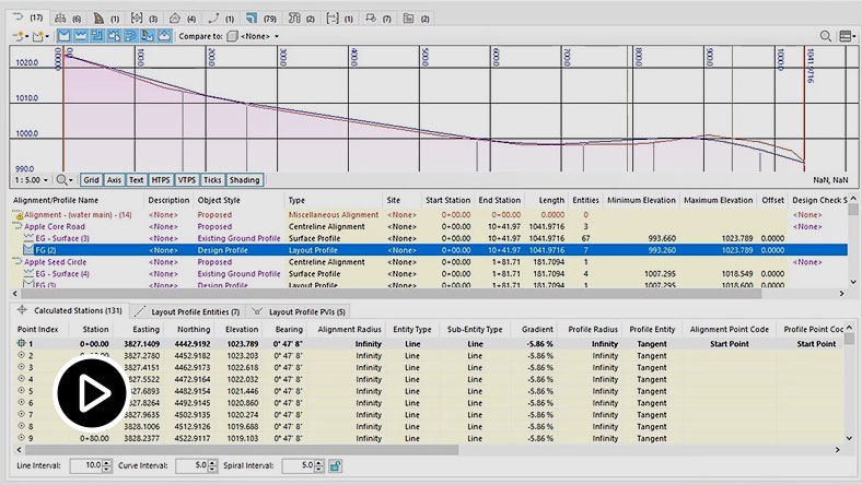 Video: Overview of Project Explorer for Civil3D extension