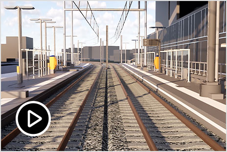 Vidéo&nbsp;: Arcadis a utilisé l’automatisation de la conception pour livrer un vaste projet de rénovation de voies ferrées légères en un temps record 
