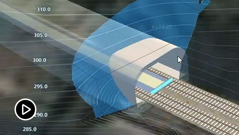 Vidéo : Optimisation et amélioration du processus de conception des rails à l’aide des outils d’AEC Collection. 