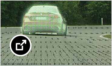 Flame user interface showing camera motion solver tool