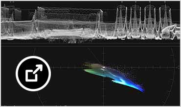 Flame user interface showing MasterGrade tool