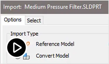 Video: Open and edit non-native CAD files error-free directly inside Inventor