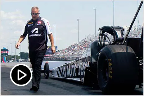 Video: Kalitta Motorsports uses Inventor to optimise their top fuel dragster for better performance