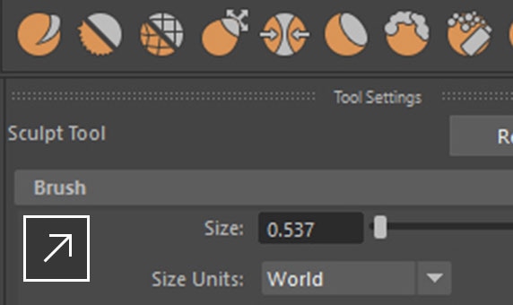 Sculpting tools for 3D artists 