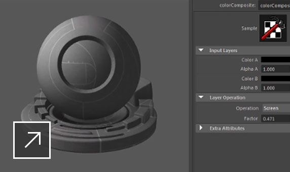 Shading in complexe scènes eenvoudig gemaakt door Hypershade