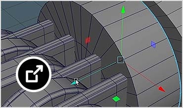 Smart Extrude tool in Maya