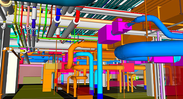 Grazie al software Autodesk e Navisworks, Mortenson è riuscita a diminuire del 32% il volume RFI e a ridurre di sei settimane la pianificazione