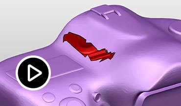Video: Remove overlapping regions or fill gaps with tangential triangles to repair parts with Mesh Doctor 