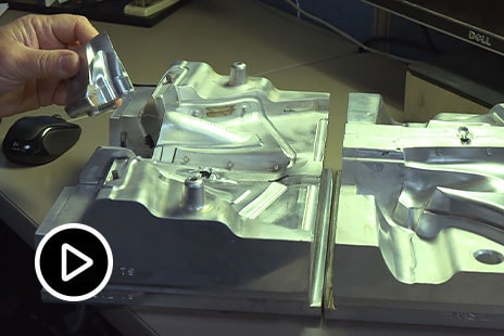 Video: Bekijk hoe bij Steele Rubber Products PowerShape wordt gebruikt om complexe onderdelen van 3D-scans opnieuw te ontwikkelen
