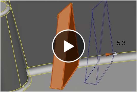 ビデオ：複雑なパーツの製造に役立つ Autodesk Fusion 360 with PowerShape のダイレクト モデリング ツール