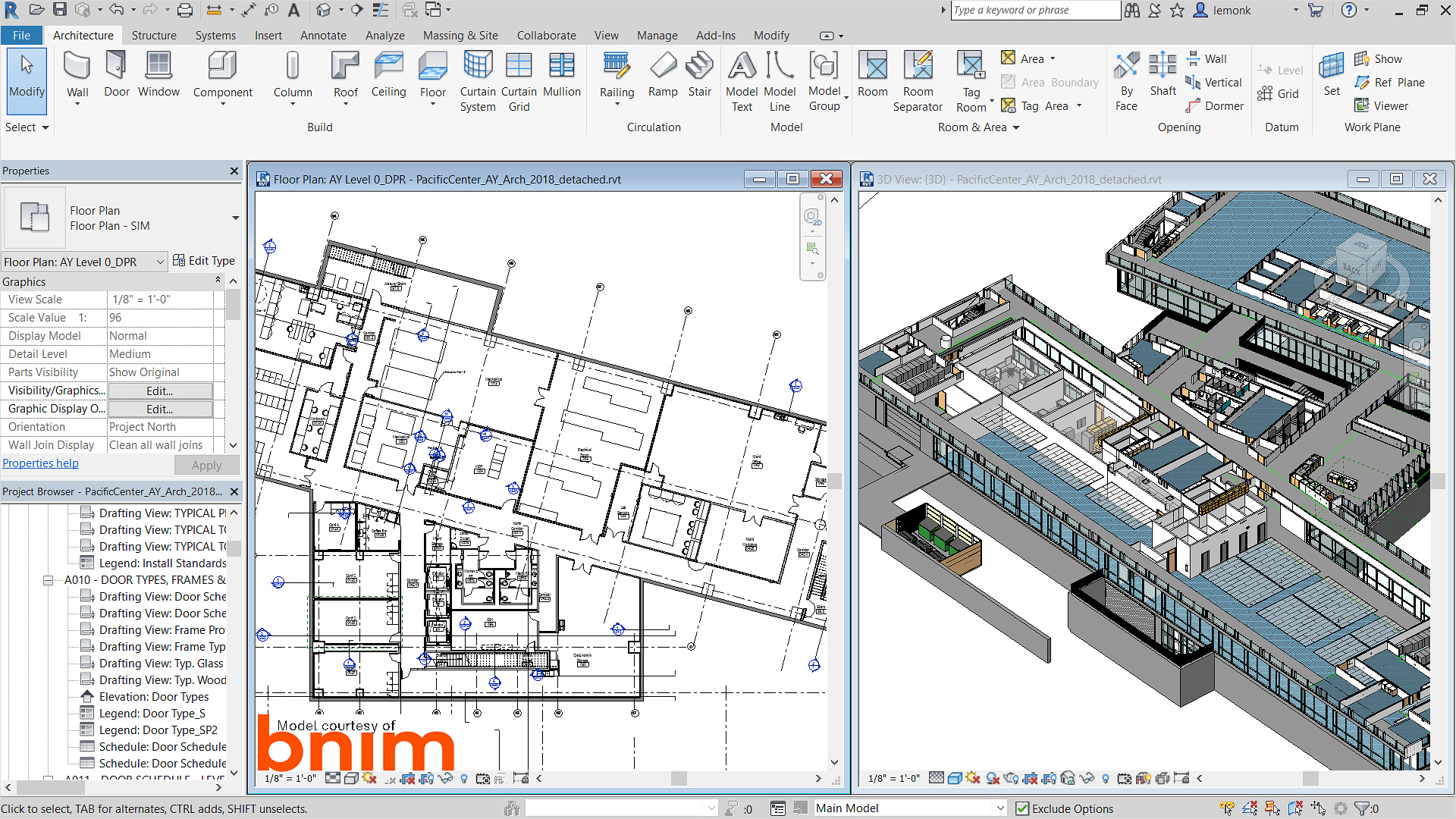 Revit примеры проектов