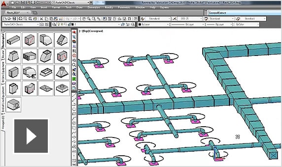 Video: Revit- ja Fabrication CADmep -työnkulku