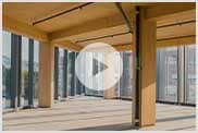 Videofilm: Architekti popisují, jak navrhovali první budovu z křížem lepeného dřeva v San Francisku.