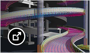 Autodesk Revit 界面显示混凝土设计和详图设计 