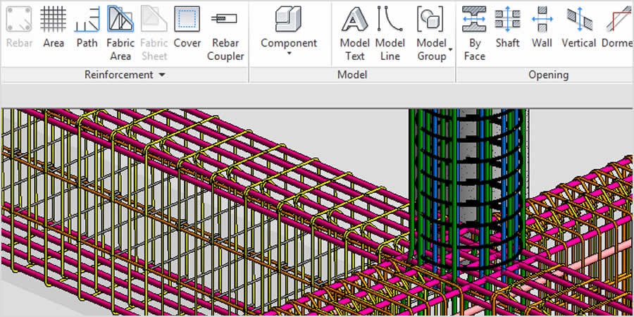 autodesk revit mep drawing a steel structure