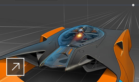 Four custom perspective guides