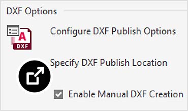 Vault interface with open dialog to select STEP publish options