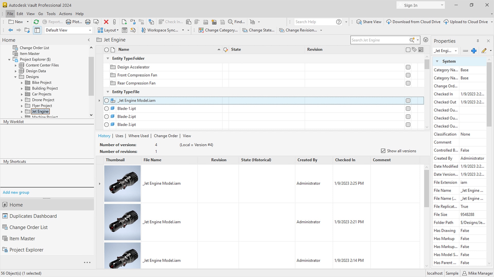 Fonctionnalités de Vault Fonctionnalités 2023 et 2024 Autodesk