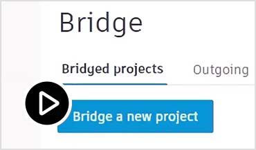 Vídeo: demonstração técnica mostrando o Bridge for Design Collaboration