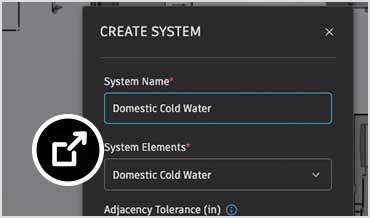 Systems screen in Autodesk Tandem