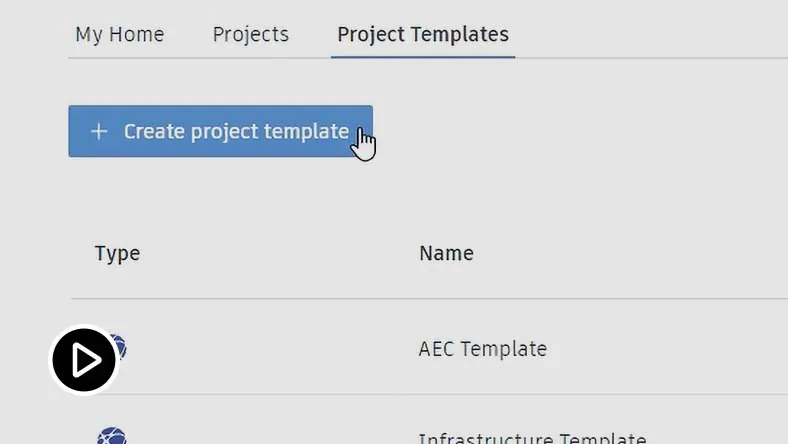 Vídeo: visão geral da criação de fluxo de trabalho de padrão de projetos no BIM Collaborate e no BIM Collaborate Pro 