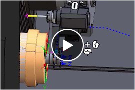 Video: Overview of the intuitive, 3D environment in CAMplete TurnMill