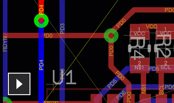 Roteamento de placa de circuito impresso