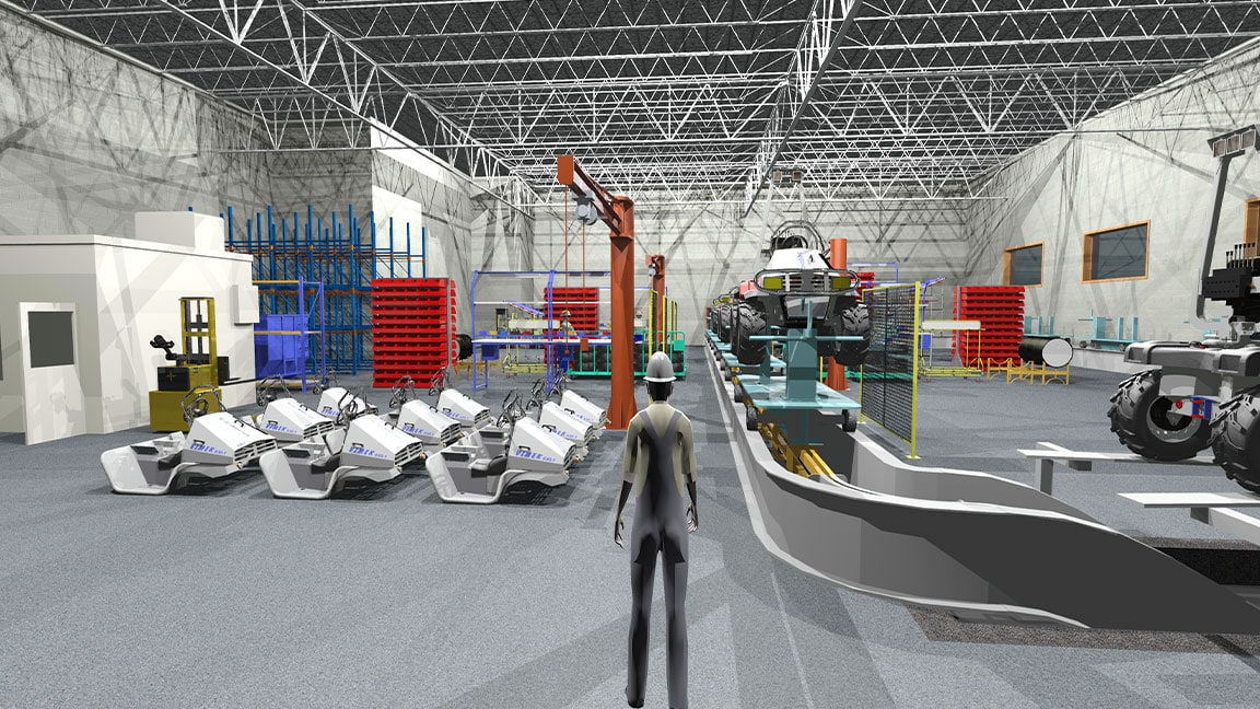 Walk Through of an ATV assembly line