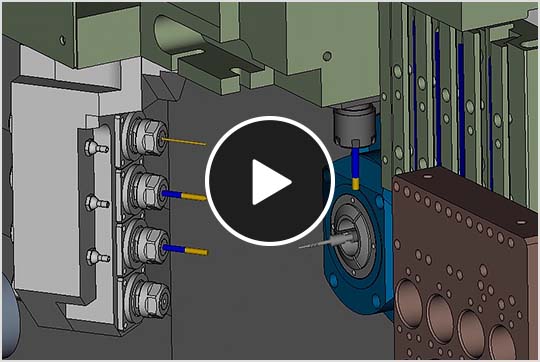 ビデオ：Autodesk Fusion 360 with FeatureCAM の PartMaker を精密な機械加工に使用