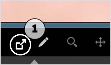 Review comments on an animation still of an astronaut in desktop view