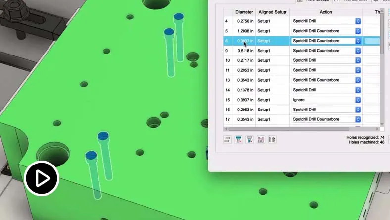 Automated CAM programming