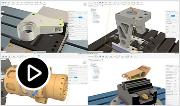 Vidéo&nbsp;: Espace de travail de Fusion&nbsp;360 pour la fabrication entièrement intégrée