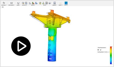 Video: Redefining a static simulation as a buckling setting is easy