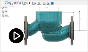 Video: Fusion 360 blurs the line between concept models and fully defined parametric modelling 