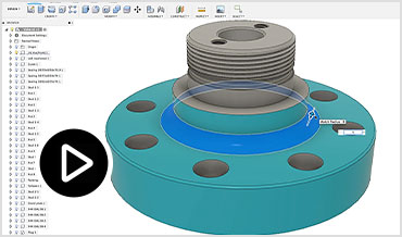 Buitenlander Onderverdelen Uitstralen 3D Mechanical Engineering Software | Fusion 360 | Autodesk