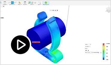 Video: Event simulation, included in Fusion 360 Simulation Extension 