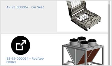显示产品列表和产品生命周期流程图的屏幕